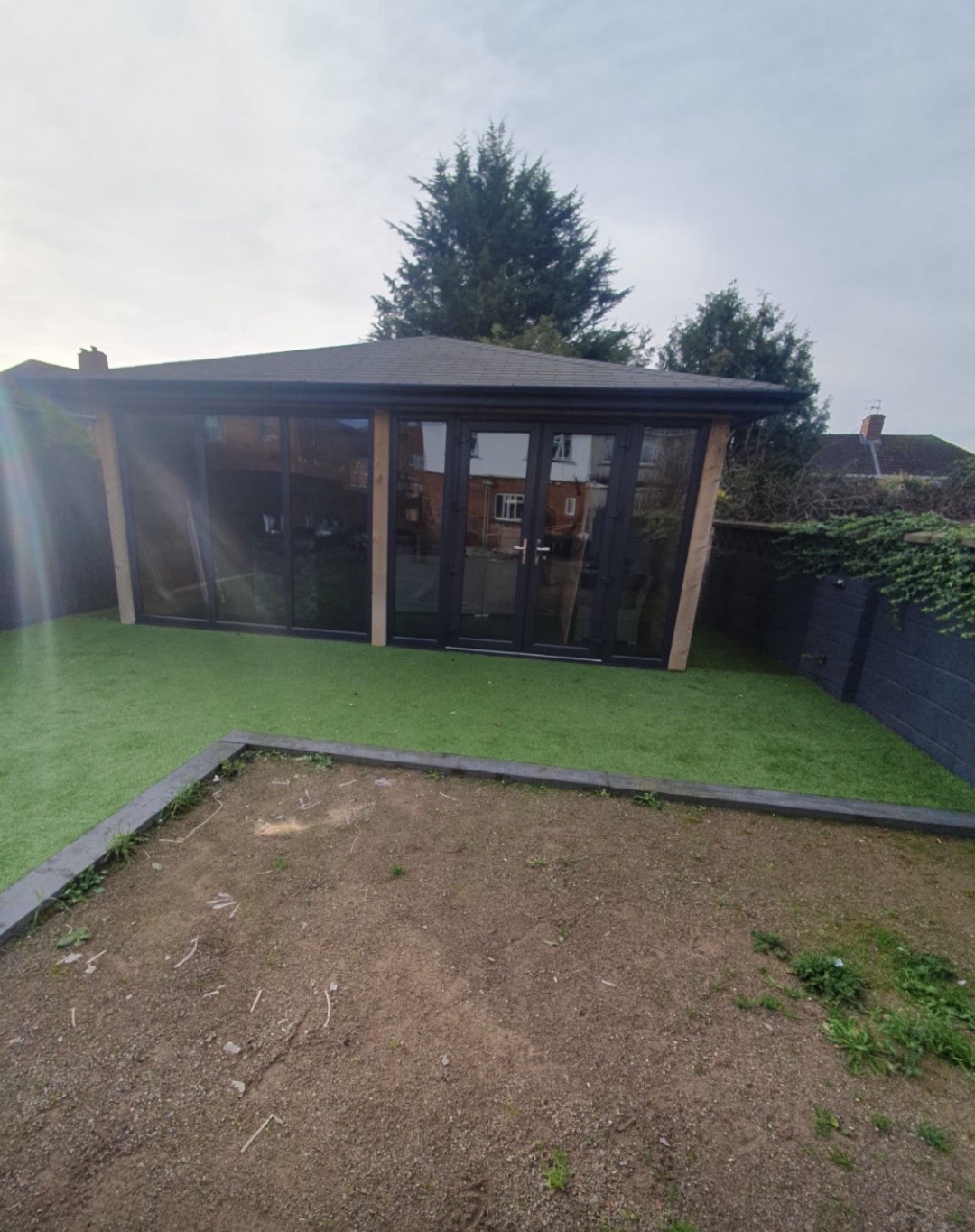 shed transformation after